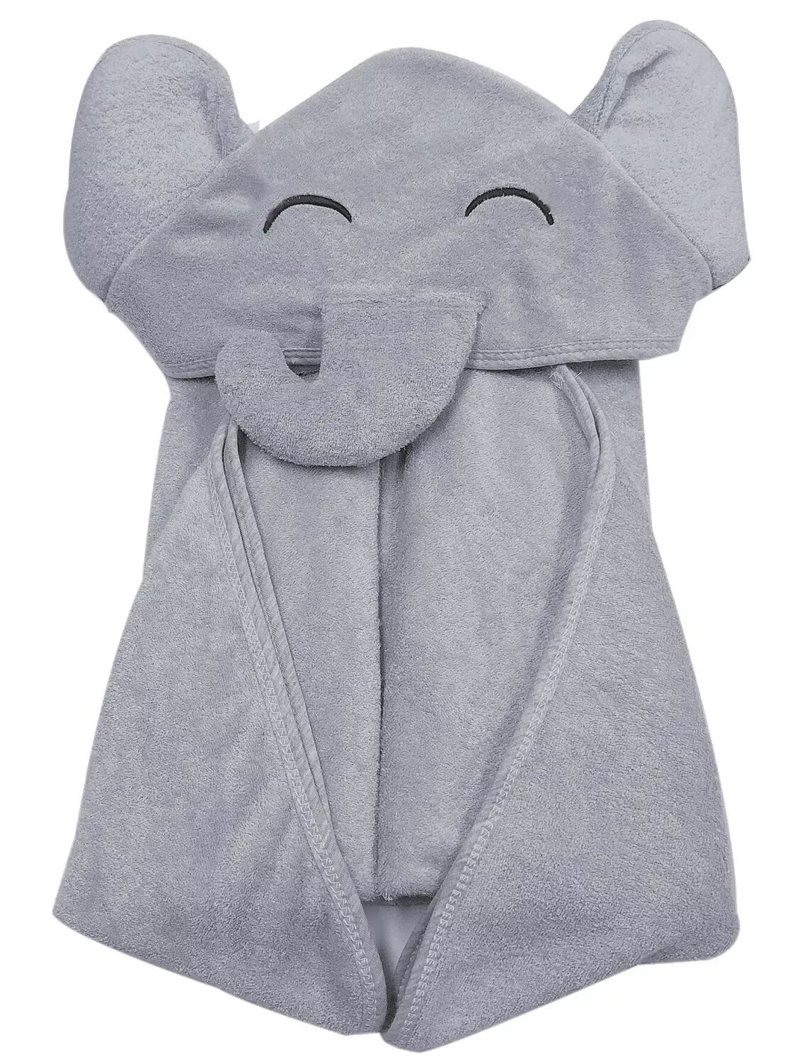 🐘Elephant Hooded Baby Bath Towel – 💯Premium Ultra-Soft Organic Quality