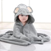 🐘Elephant Hooded Baby Bath Towel – 💯Premium Ultra-Soft Organic Quality